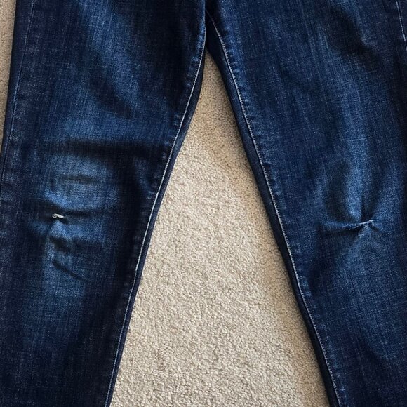 GAP Denim Ripped Knee True Skinny Jeans 27R - Picture 5 of 7